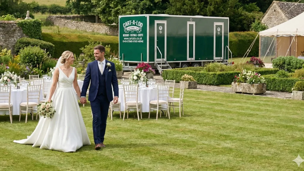 wedding toilet hire